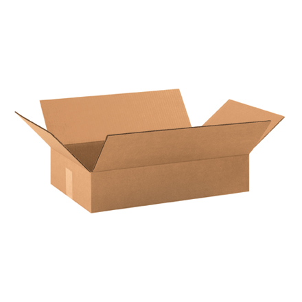 19 x 12 x 4" Flat Corrugated Boxes