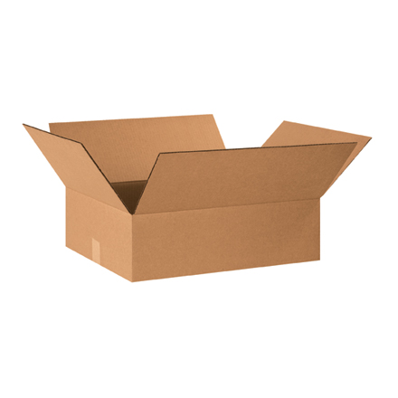 20 x 15 x 6" Flat Corrugated Boxes