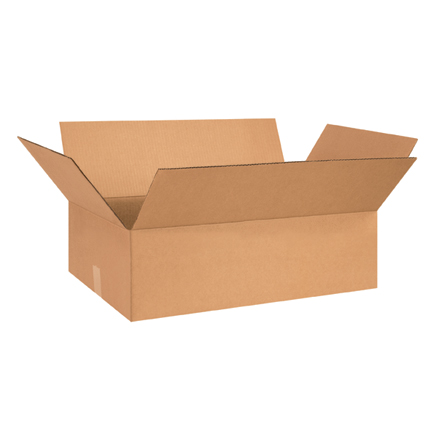 26 x 15 x 5" Flat Corrugated Boxes