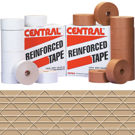 3" x 375' Kraft Central<span class='rtm'>®</span> 260 Reinforced Tape